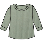 Sage Ribbed Top