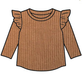 Rust Frill Top