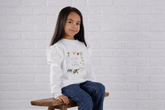 Fun on the farm - Frilled Jumper (Circle)