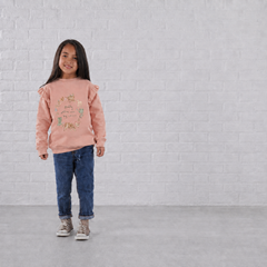 Muddy Wellies & Big Smile - Frilled Jumper