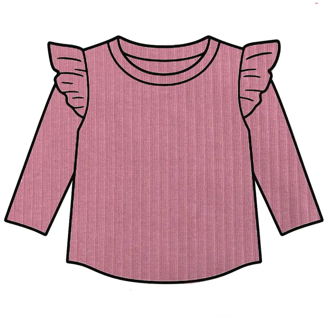 Raspberry Frill Top