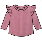 Raspberry Frill Top