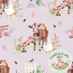 Farmyard Friends - Blush- Leggings