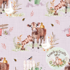 Farmyard Friends - Blush- Romper