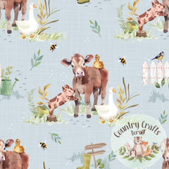 Farmyard Friends - Sky- Leggings