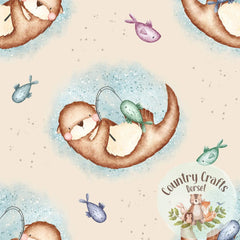 Otter Dinner Time- Sand - Bummies