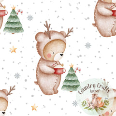 Christmas Eve Snow -Leggings