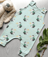 Arctic Night - Mint - Romper