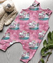 Unicorn - Pink- Romper