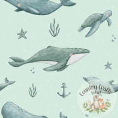 Ocean-Aqua -Leggings