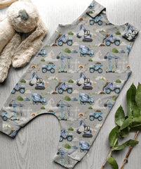 Construction-Stone - Romper