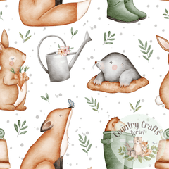 Spring Garden -White- Bummies