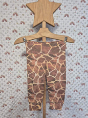 Giraffe Print -Leggings