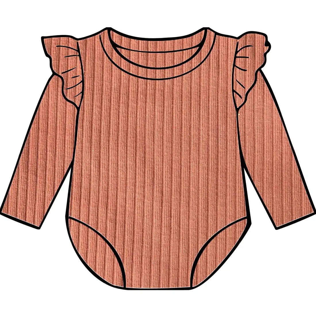 Clay Frill Bodysuit