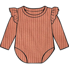 Clay Frill Bodysuit