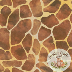 Giraffe Print -  Romper