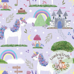 Una the Unicorn- Lilac -  Romper