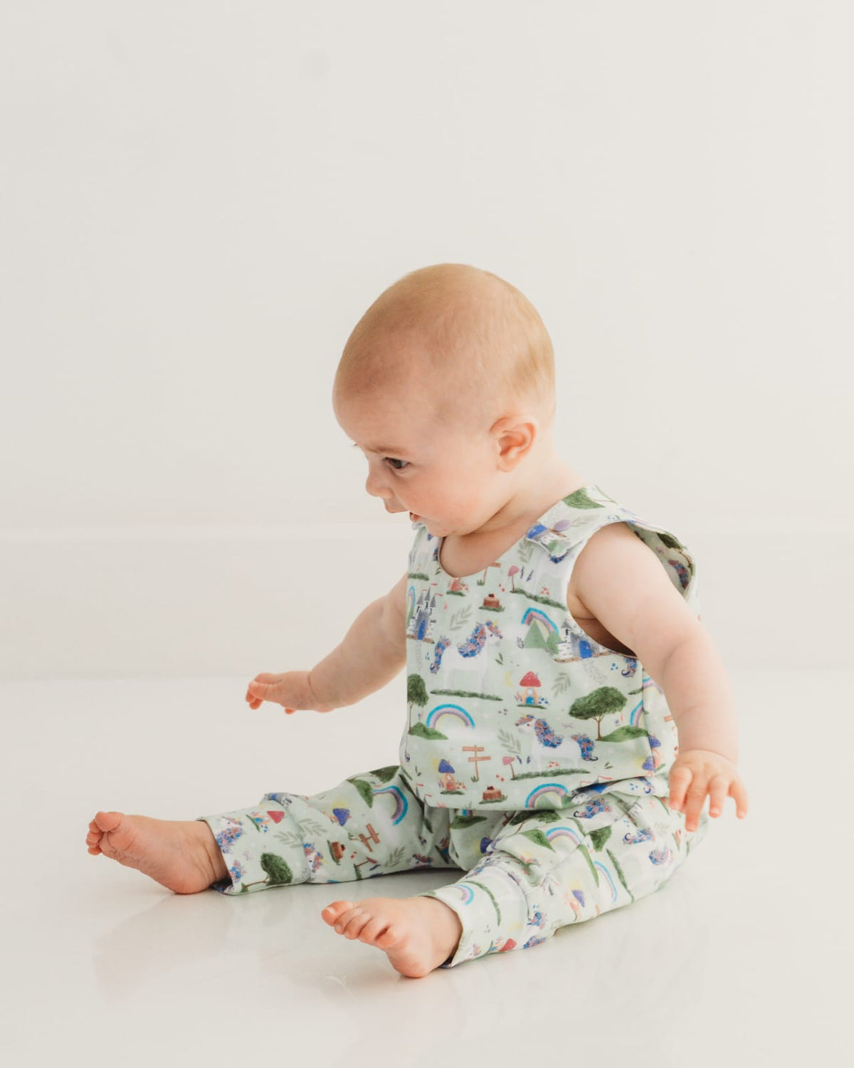 Una the Unicorn- Fern -  Romper