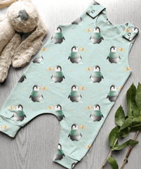 Arctic Night - Mint -  Romper
