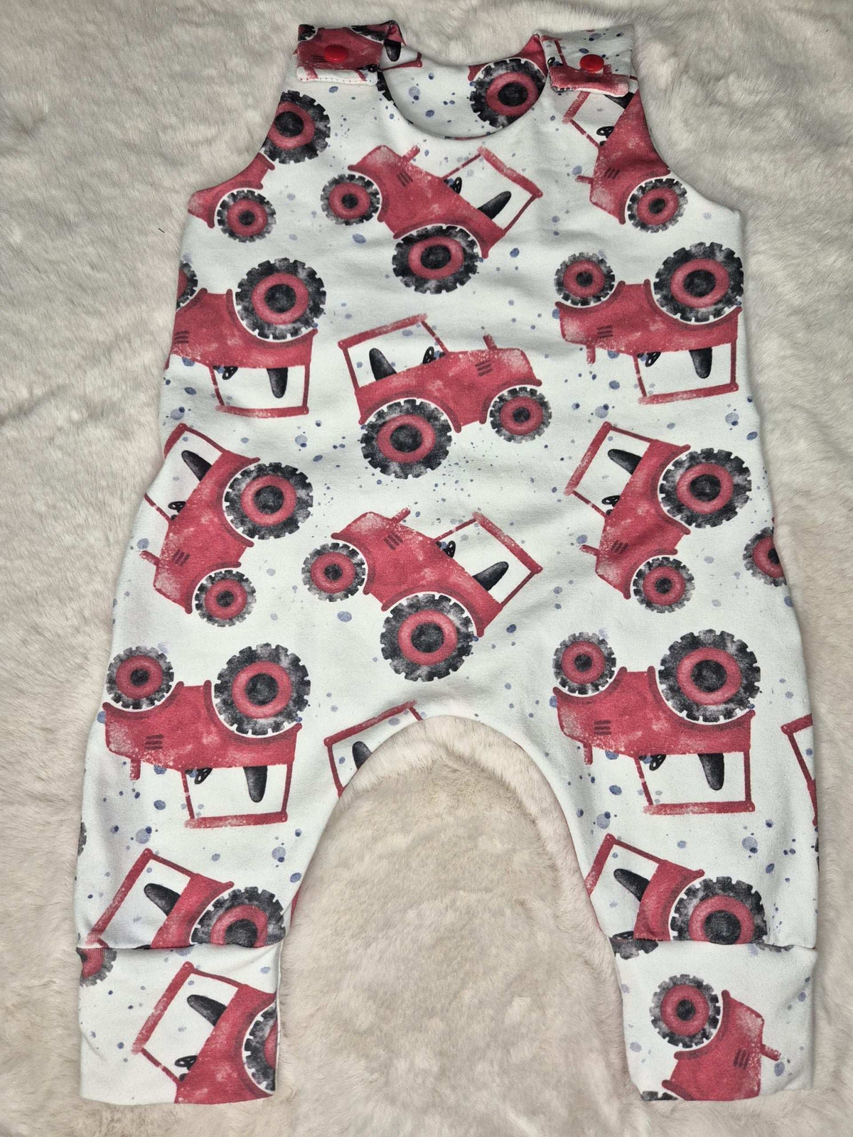 Red Tractor  -  Romper