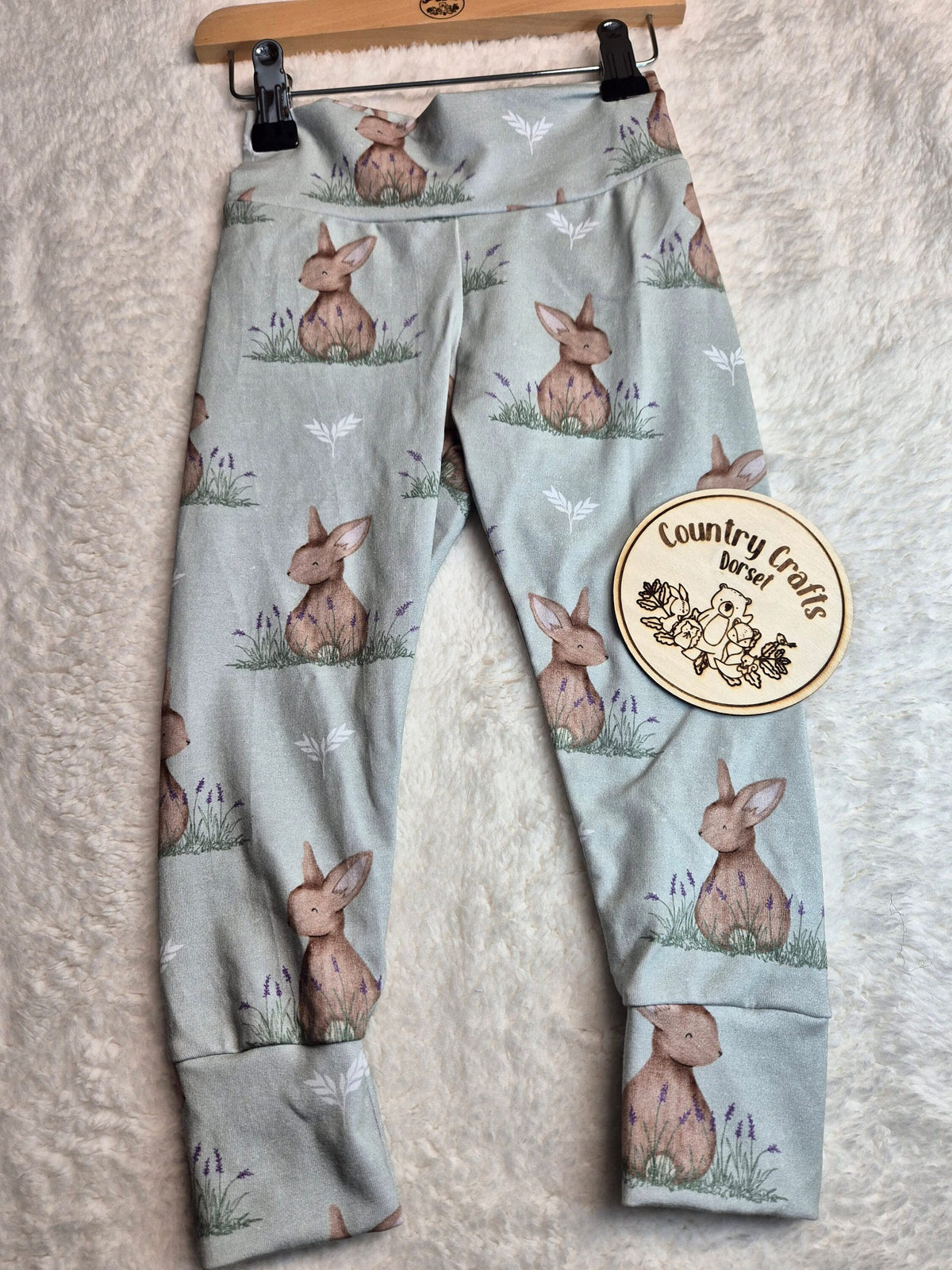 Hare in the grass -Leggings