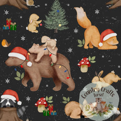 Christmas Forest - Midnight  -Leggings