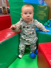 Farm in spring -  Romper