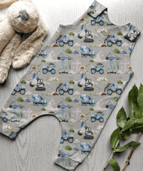 Construction-Stone -  Romper